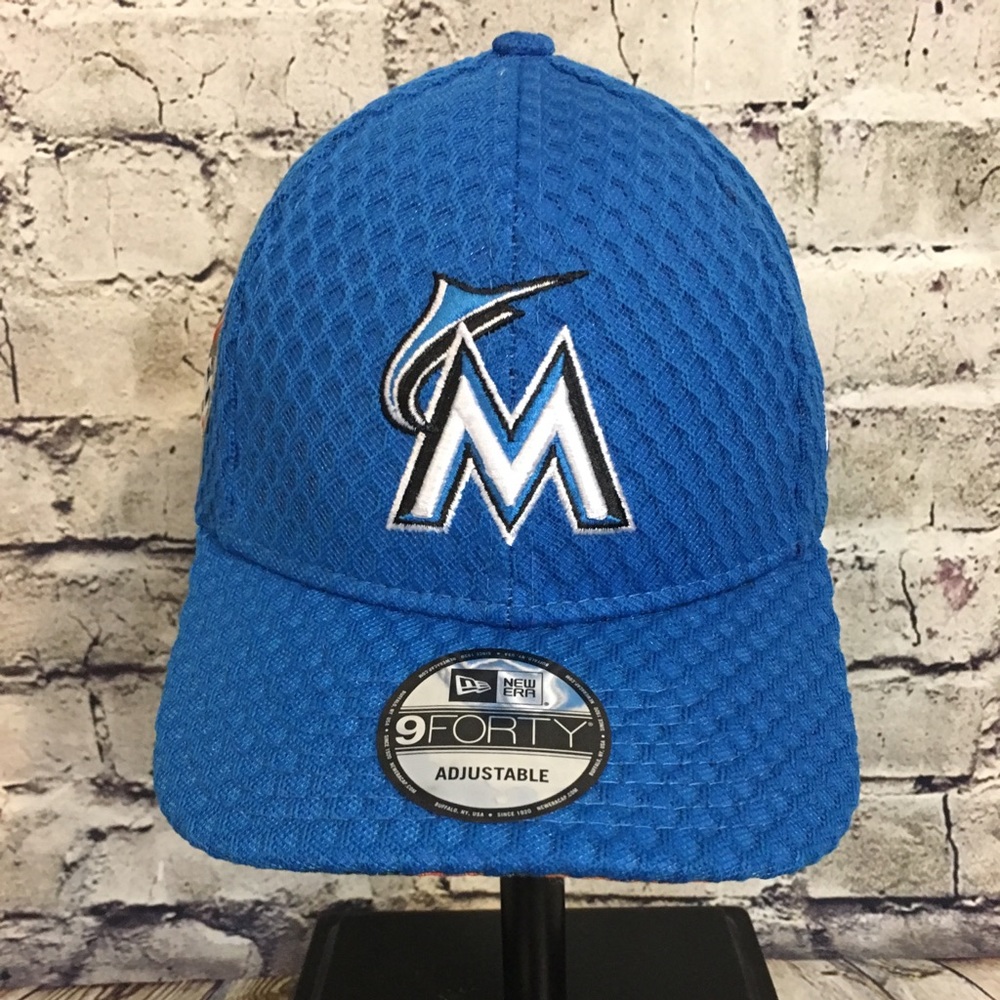 Brand new Miami Marlins allstar mesh SnapBack cap